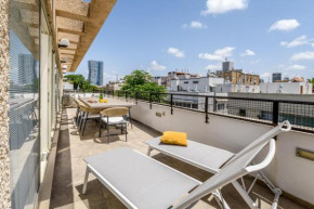 New Gordon Beach 1BR with terace